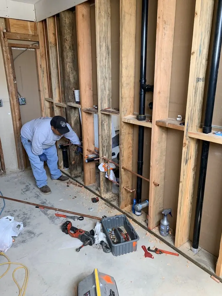 Commercial rough-in plumbing for Gas Line Repair in Morsemere